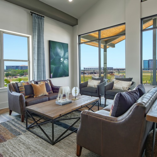 Sky Lounge with views of Allen